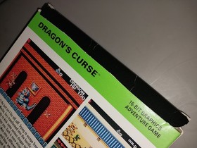 Dragon's Curse TurboGrafx 16 complete in box