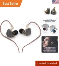 Linsoul KZ ZSN PRO X Dual Driver 1BA+1DD Hybrid Metal Earphones Hifi In-Ear Moni