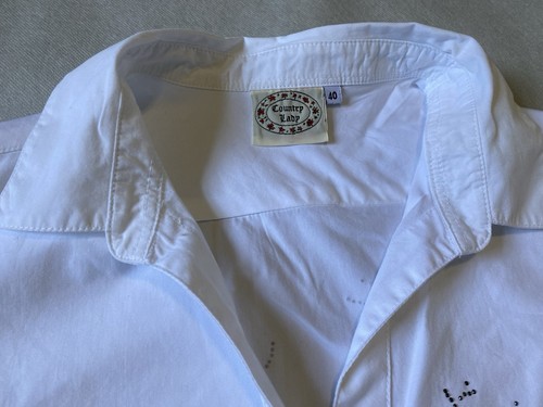 Country Lady Trachtenbluse Damen Bluse Größe 40 - Bild 7 von 8
