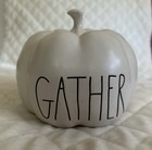 Rae Dunn Cream Color Ceramic Gather Pumpkin