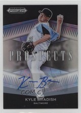 2021 Panini Prizm Draft Picks Prospects Silver Kyle Bradish #P-KB Auto 1b3