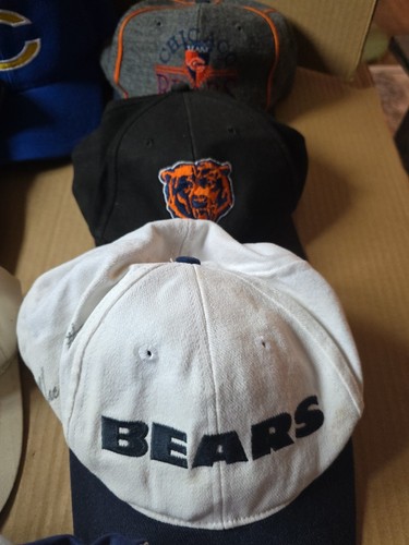 Vintage Chicago Bears Snapback Hat Lot of 7 Cap Trucker Mesh NFL Football READ - Picture 4 of 20