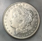 1921 s Morgan Silver Dollar Uncirculated Last Year