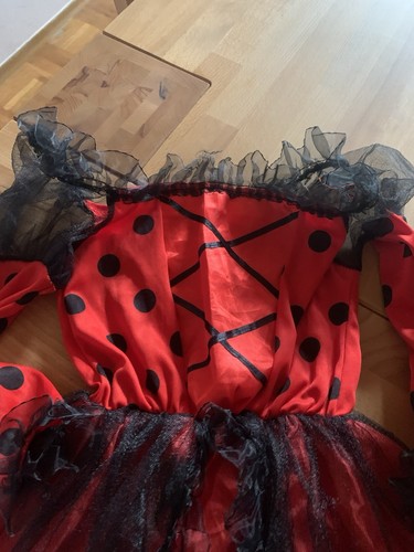 Ladybug - Marienkäfer Verkleidung Langarm Rot - Schwarz / Punkte Gr. M neuwertig - Bild 11 von 18