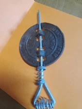 BRAND NEW VOGELZANG 4" WOOD STOVE CHIMNEY DAMPER CAST IRON ICE FISHING STOVE