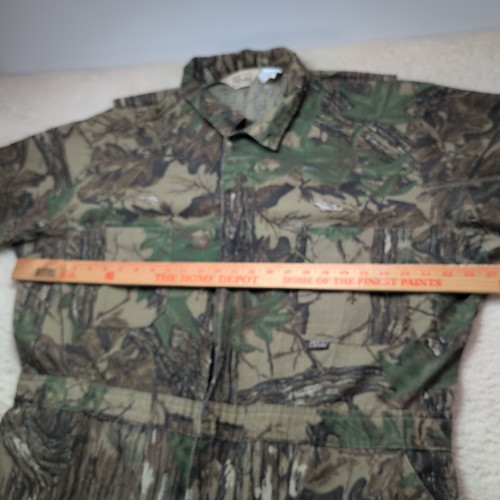Vintage Walls Camo Coveralls 2XL Large Reg Made in USA Hunting Realtree Print - Picture 9 of 17