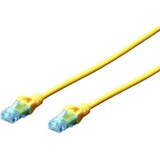 Image of Digitus DK-1512-020/Y Network cable CAT 5e U/UTP 2m Yellow