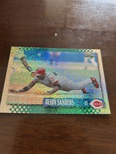 1995 Score Platinum Team Set Deion Sanders #266 Cincinnati Reds NMT