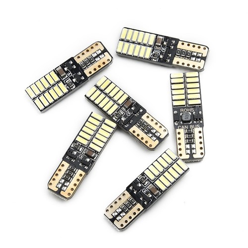 6x T10 LED Lights Bulb 6000K White Error For Mercedes W204 Set Replacement - Picture 6 of 12