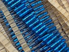 2pcs PHILIPS KP 0.01uF 10nF 63V 5% Axial Polypropylene Capacitor NOS