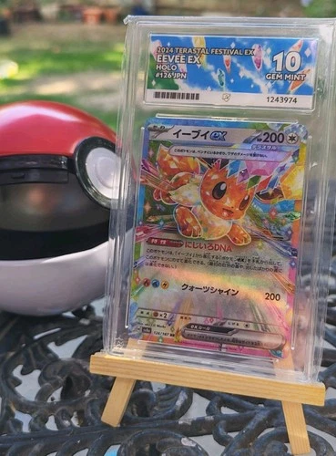 ACE 10 Pokémon Slab | Eevee ex | 126/187 | Double Rare Gem Mint 10