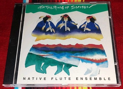 Native Flute Ensemble - Gathering of Shamen (CD 1993) - Picture 2 of 6