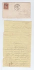 CIVIL WAR LETTER - Soldier Writes About Mustering Into 13th New Hampshire Vols