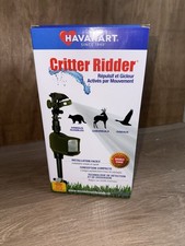 HAVAHART Critter Ridder Motion Activated Animal Repellent & Sprinkler NEW