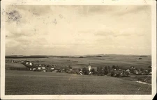 Waltersdorf Germany ~ aerial RPPC real photo postcard
