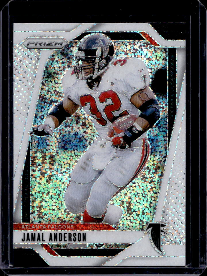 2024 Panini Prizm Jamal Anderson White Sparkle SSP #18 Falcons