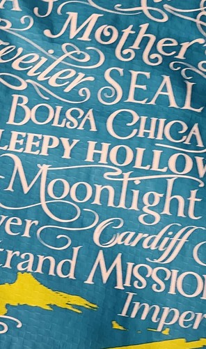 Trader Joe's Shopping Bag California Avocados Beach Surfing Towns Re-Usable Tote - Afbeelding 9 van 14