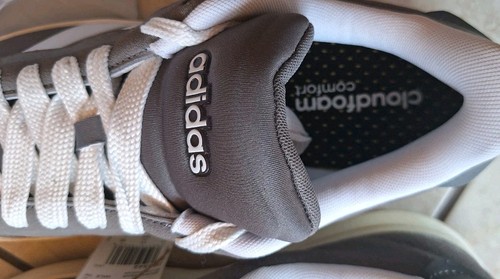 Adidas Grand Court Alpha Herren Größe 11,5 Lo Cut Wildleder Turnschuhe - Bild 5 von 10
