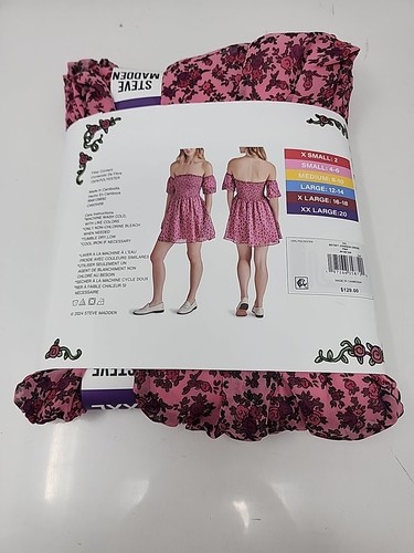 BETSY JOHNSON Babydoll Kleid Puffärmel XXL Rosa - Bild 3 von 5