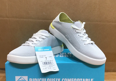 Reef Neptune Grey Fog Casual Lifestyle Shoes Womens S3