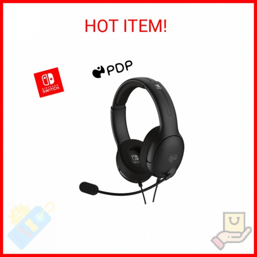 PDP Gaming LVL40 Stereo Headset with Mic for Nintendo Switch - PC, iPad, Mac, La - Picture 2 of 2