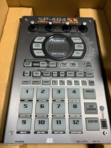 Roland SP-404SX CAMPIONATORE ONDE LINEARI funzionante dal Giappone con custodia - Foto 2 di 3