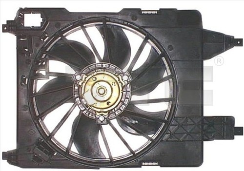 ENGINE COOLING RADIATOR FAN TYC 828-0004 I NEW OE REPLACEMENT - Picture 2 of 5