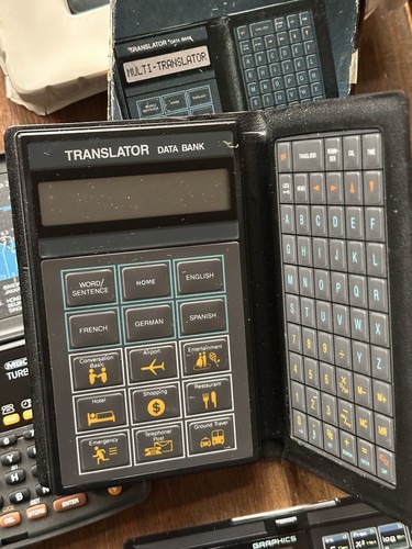 80/90er Sammlung Organizer Translator Taschenübersetzer Langenscheidt MBO Casio - Bild 9 von 13
