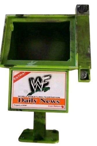 WWE NWO Daily News Zeitungsständer Mülleimer Hülle Wrestling Zubehör - Bild 3 von 8