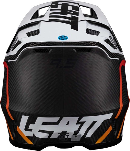 Leatt Moto 9.5 Carbon Helmet Kit-Carbon/White-S - Offroad ATV Motocross - Picture 2 of 4