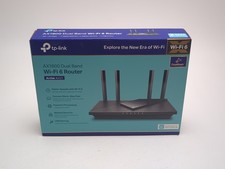 TP-Link AX1800 Works with Alexa Dual Band Gigabit Router - Black