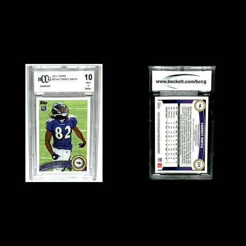 Torrey Smith Rookie #274 2011 Topps Rookie Baltimore Ravens Football NFL - Picture 3 of 3