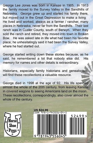 The Old Sandhiller Collection, The Collected Works of George Lee Jones: A Person - Picture 2 of 2