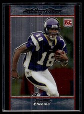 2008 Bowman Chrome Sidney Rice Rookie Minnesota Vikings #BC79