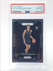 VICTOR WEMBANYAMA 2023-24 PRIZM ROOKIE SPURS #136 GEM MT RC PSA 10 Q0930