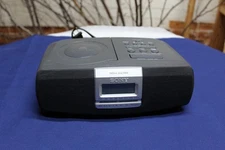Sony Dream Machine ICF-CD821 Gray CD Player AM/FM Radio Alarm Clock Fully Tested