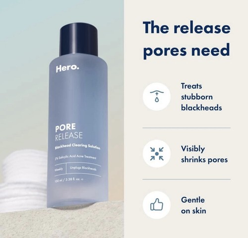 Solución limpiadora de espinillas - Tónico exfoliante 2 % ácido salicílico 3,38 fl oz - Imagen 3 de 8