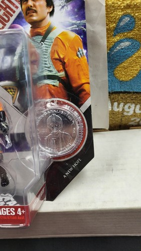 Neu im Karton 2007 Rebel Pilot Biggs Darklighter Actionfigur Star Wars 30th 3,75" #14 - Bild 3 von 5