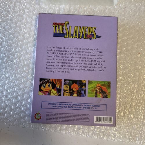 The Slayers Next DVD Collection Complete Series Episodes 27-52 3 Disc Set RARE - Picture 11 of 16