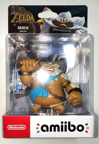 Zelda BOTW Amiibo Set Revali Daruk Urbosa Mipha Nintendo Switch Japan - Picture 9 of 9