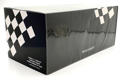 Minichamps 1/18 Scale 117 050305 Renault F1 Team R25 1st Bahrain GP 2005 Alonso - Picture 5 of 5