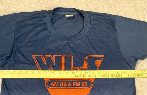 Vintage Screen Stars WLS AM 89 FM 95 T-Shirt John Cusack Sixteen Candles Gr. Large - Bild 8 von 12