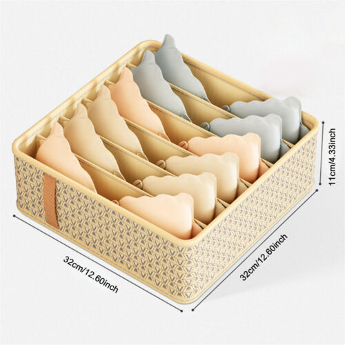 Underwear and Socks Storage Box Bra Organizer Divider for Drawer - Picture 3 of 16