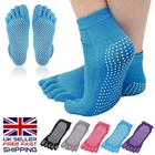 Yoga Gym Socks Slip Non Sports Trainer Liner Ladies Grip Pilates Exercise Womens