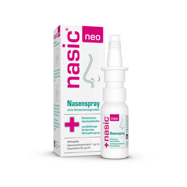 2XNasic Neo Nasenspray ohne Konservierungsstoffe für Erwachsene 10ml PZN15863497