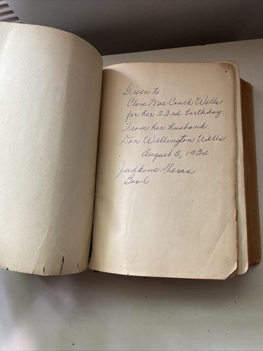 Vintage Family Holy Bible Self Pronouncing Concordance Southwestern Co 1934 - Picture 5 of 12