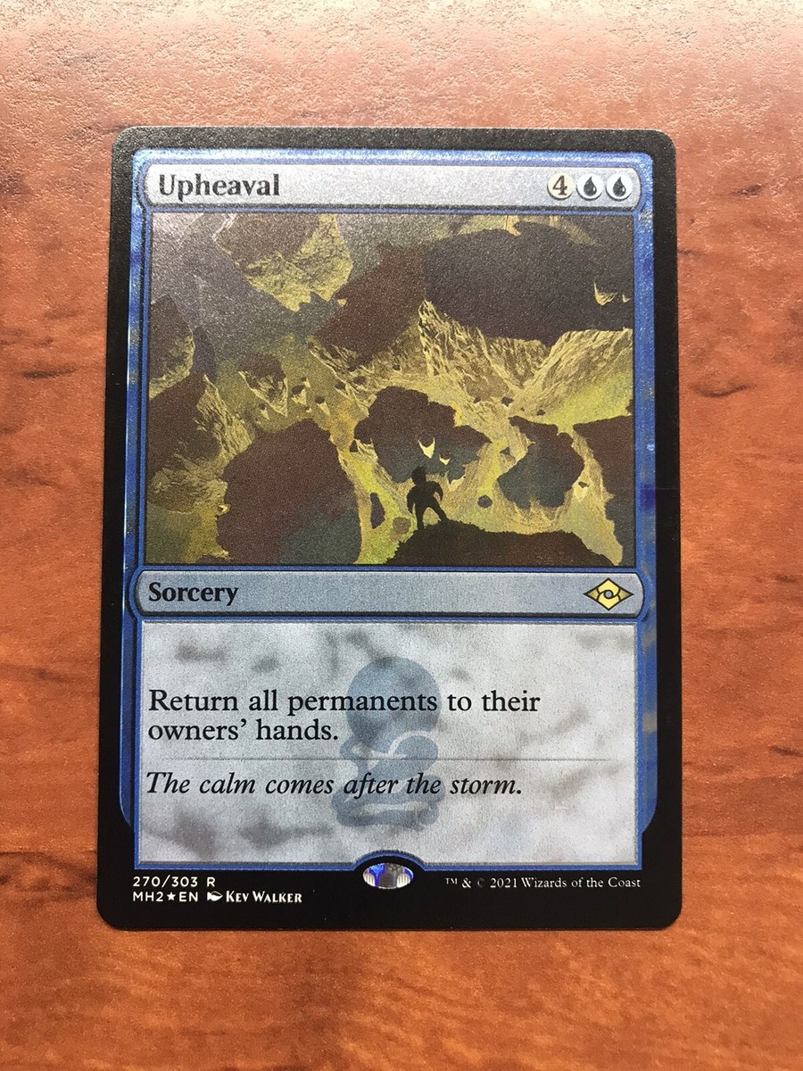 Upheaval Etched Foil MTG Magic the Gathering Card NM Mint Modern