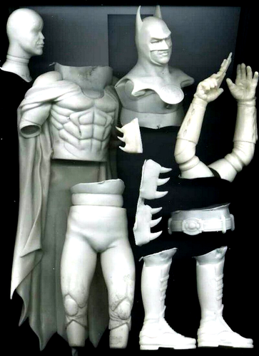 11"Batman with Gun Movie Version Vinyl Model Kit 1/6 - Picture 2 of 2