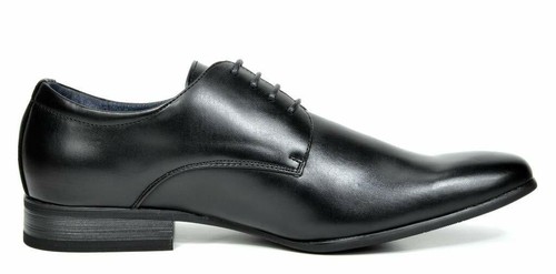 Men's Dress Shoes Square Toe Derby Oxfords Shoes US Size 6.5-15 - Picture 9 of 17