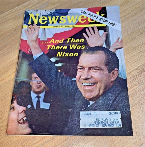 11 TIME & NEWSWEEK Magazines - RICHARD NIXON 1952 / 1954 / 1959 / 1968 / 1970-73 - Picture 6 of 12